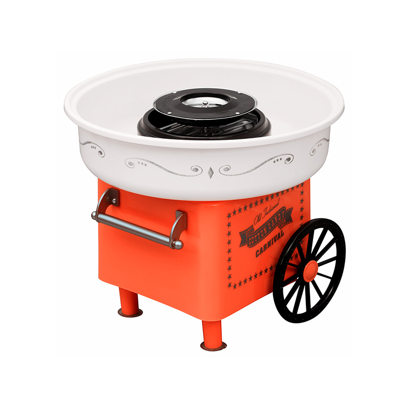 BJX-C701 Vintage sukkerspinnmaskin med hjul