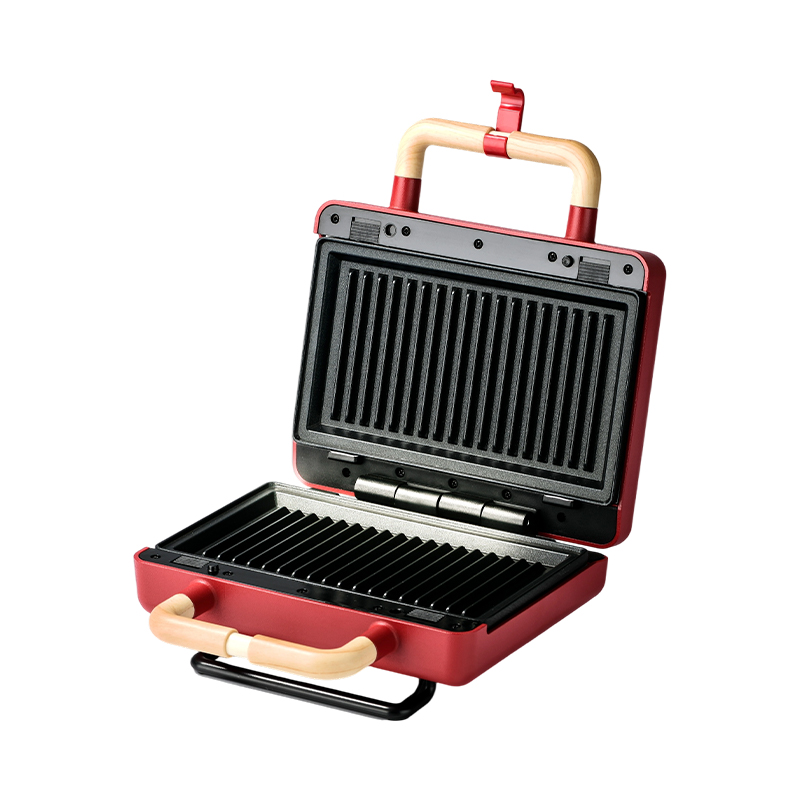 BJX-S003 800W utskiftbar 2-skives sandwichgriller