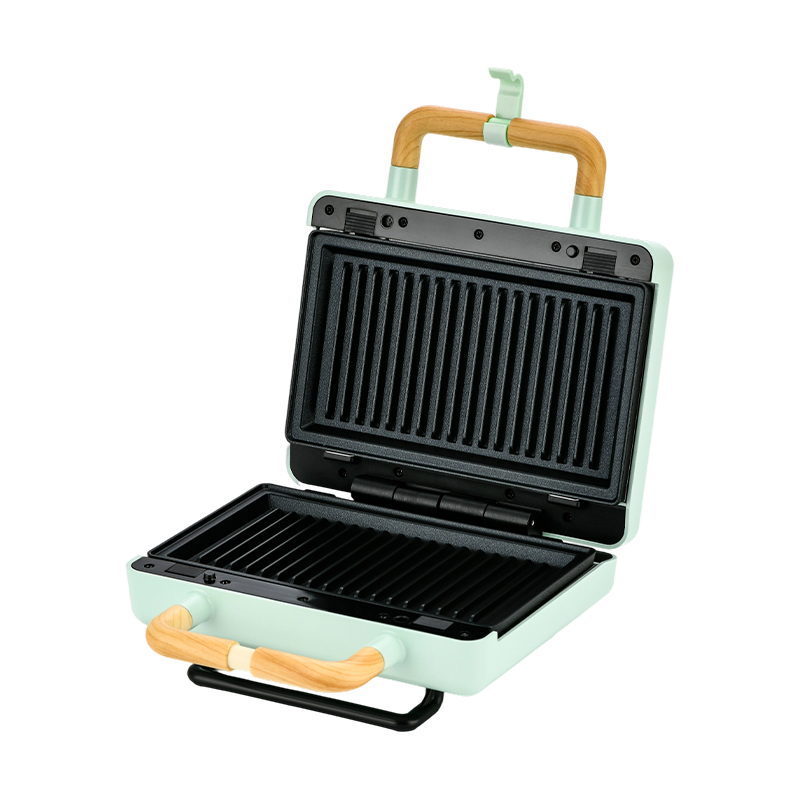 BJX-S003 800W utskiftbar 2-skives sandwichgriller