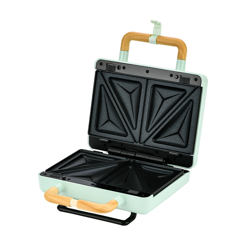 BJX-S003 800W utskiftbar 2-skives sandwichgriller