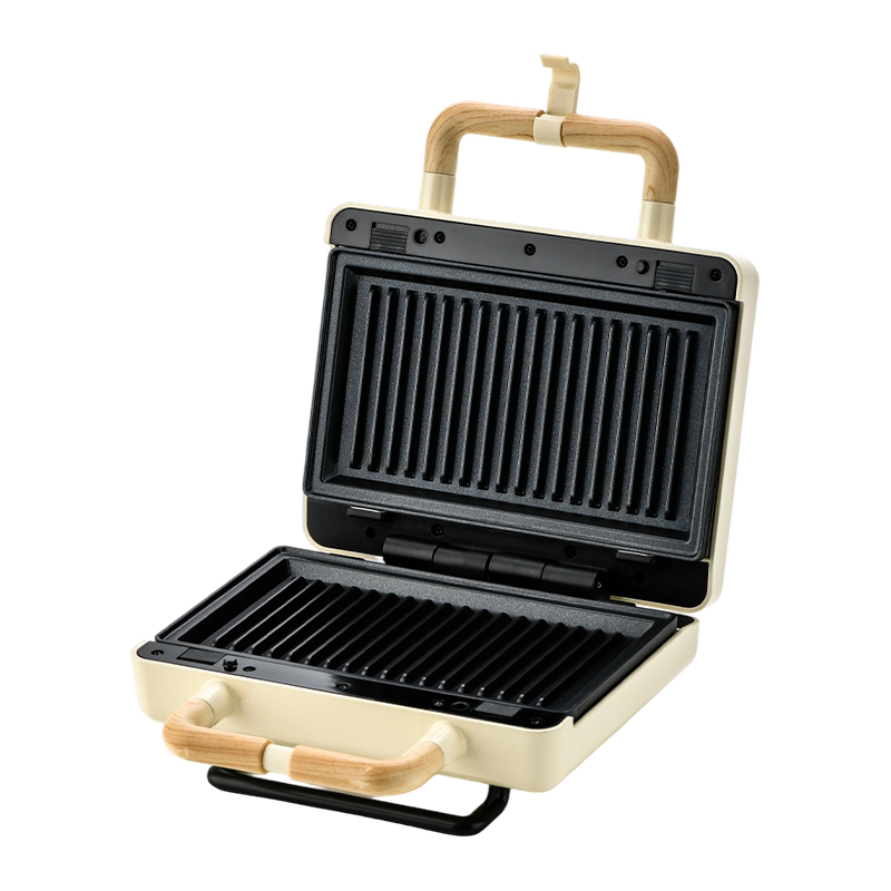 BJX-S003 800W utskiftbar 2-skives sandwichgriller