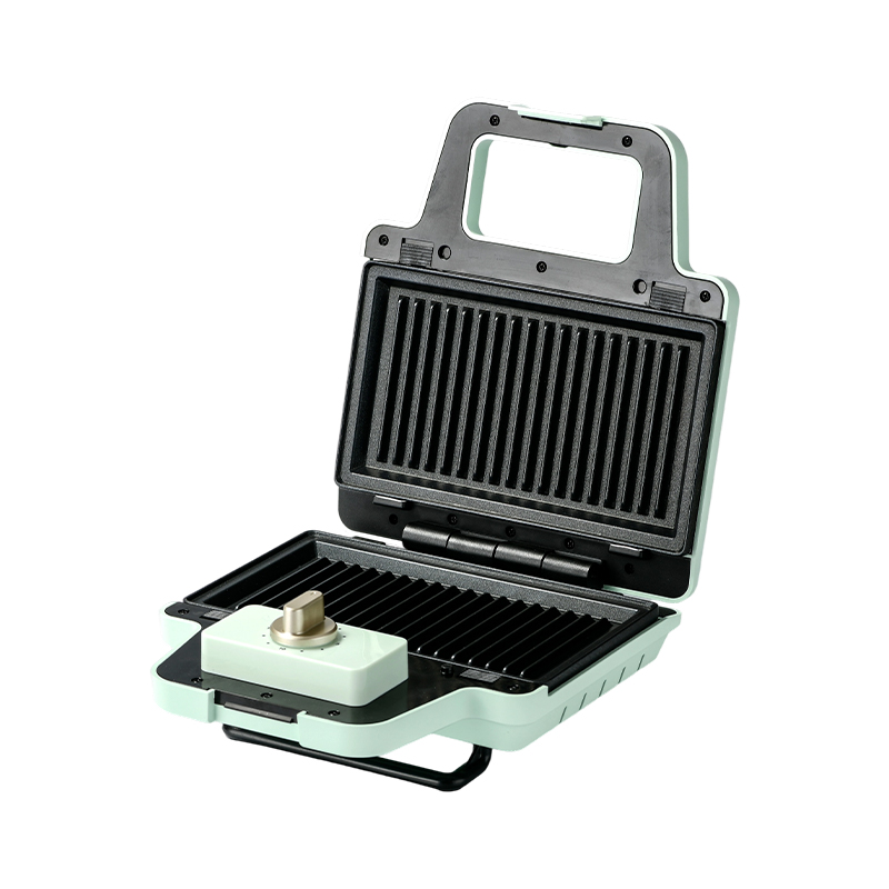 BJX-S008 800W 2-skive avtakbare tallerkener Sandwich vaffelmaskin