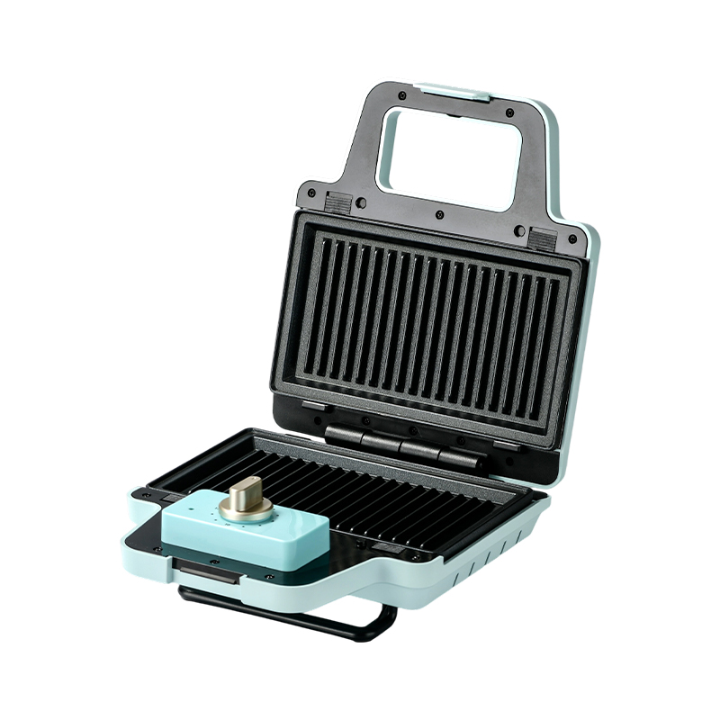 BJX-S008 800W 2-skive avtakbare tallerkener Sandwich vaffelmaskin