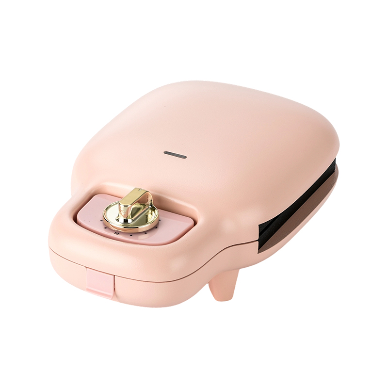 BJX-S013 15-minutters timer Single-Slice Multifunksjon Sandwich Maker med avtakbare tallerkener