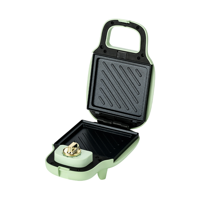 BJX-S013 15-minutters timer Single-Slice Multifunksjon Sandwich Maker med avtakbare tallerkener