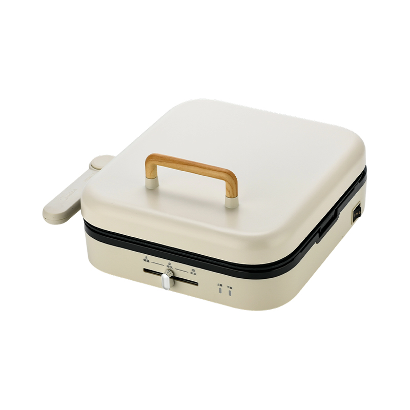 BJX-S023 28x28 cm stor tallerken med temperaturkontroll Panini og grillmaskin