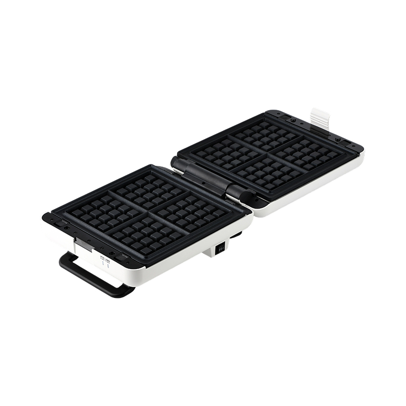 BJX-S026 4-skive 180° åpen grill- og smørbrødmaskin med 3-nivå kontroll og oljedryppbrett